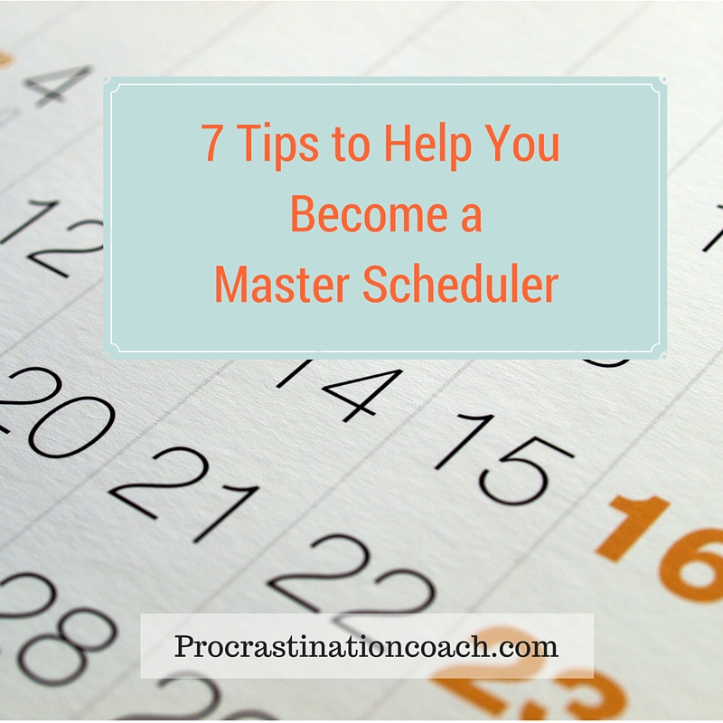 master scheduler